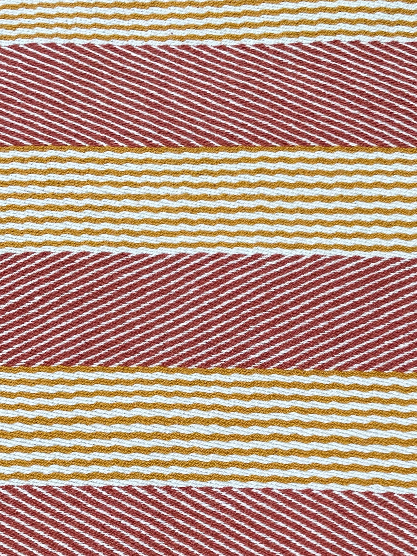 Burgundy & Gold Twill