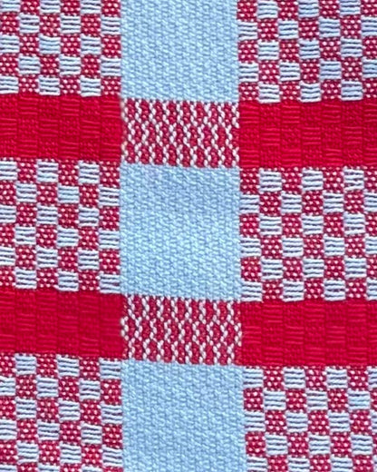 Checkmate (Light Blue & Red)