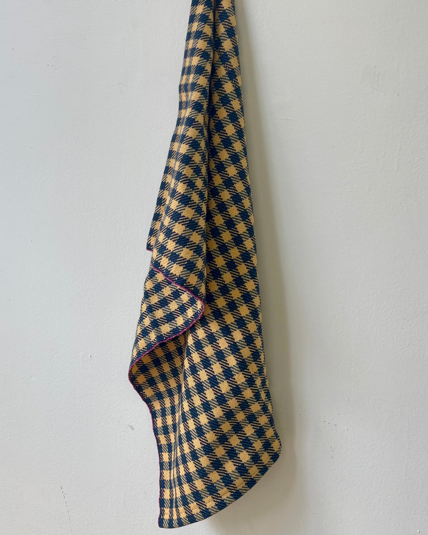*NEW* Checkered Twill (Dusty Blue)