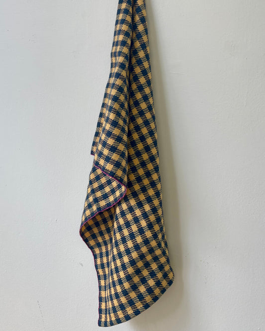 *NEW* Checkered Twill (Dusty Blue)
