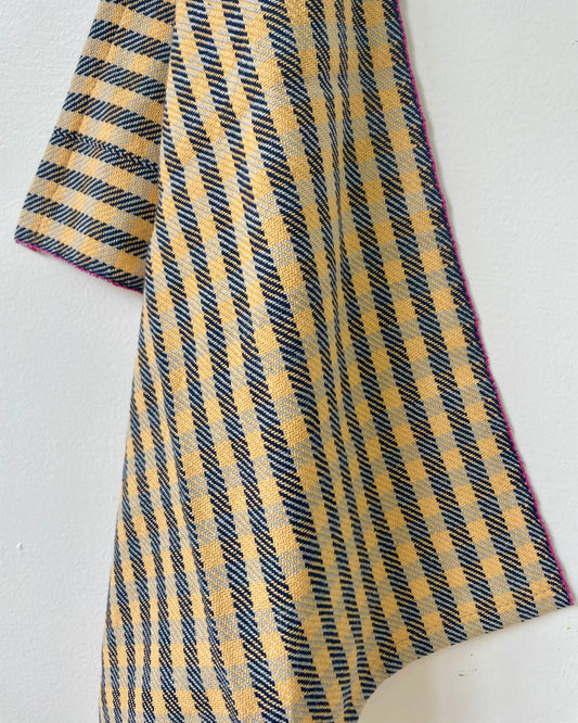 *NEW* Checkered Twill (Light Grey)