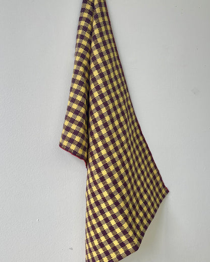 *NEW* Checkered Twill (Plum)