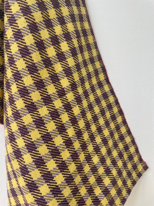 *NEW* Checkered Twill (Plum)
