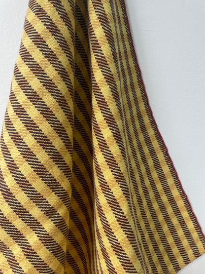 *NEW* Checkered Twill (Golden Yellow)