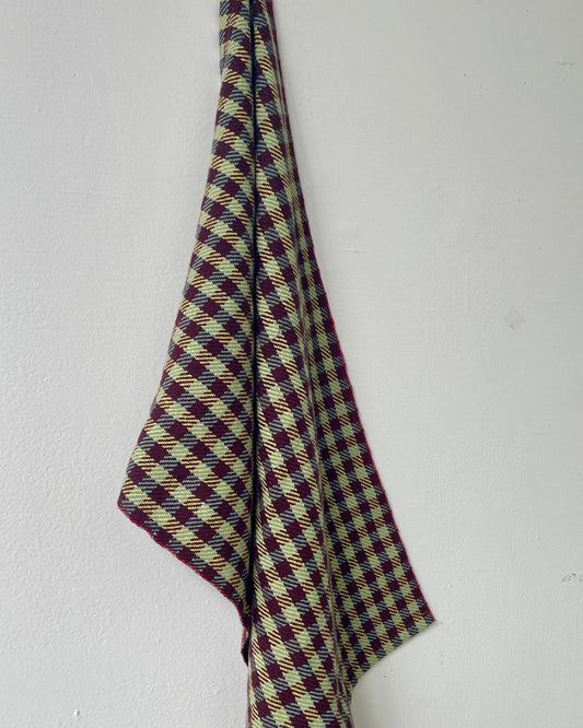 *NEW* Checkered Twill (Teal)