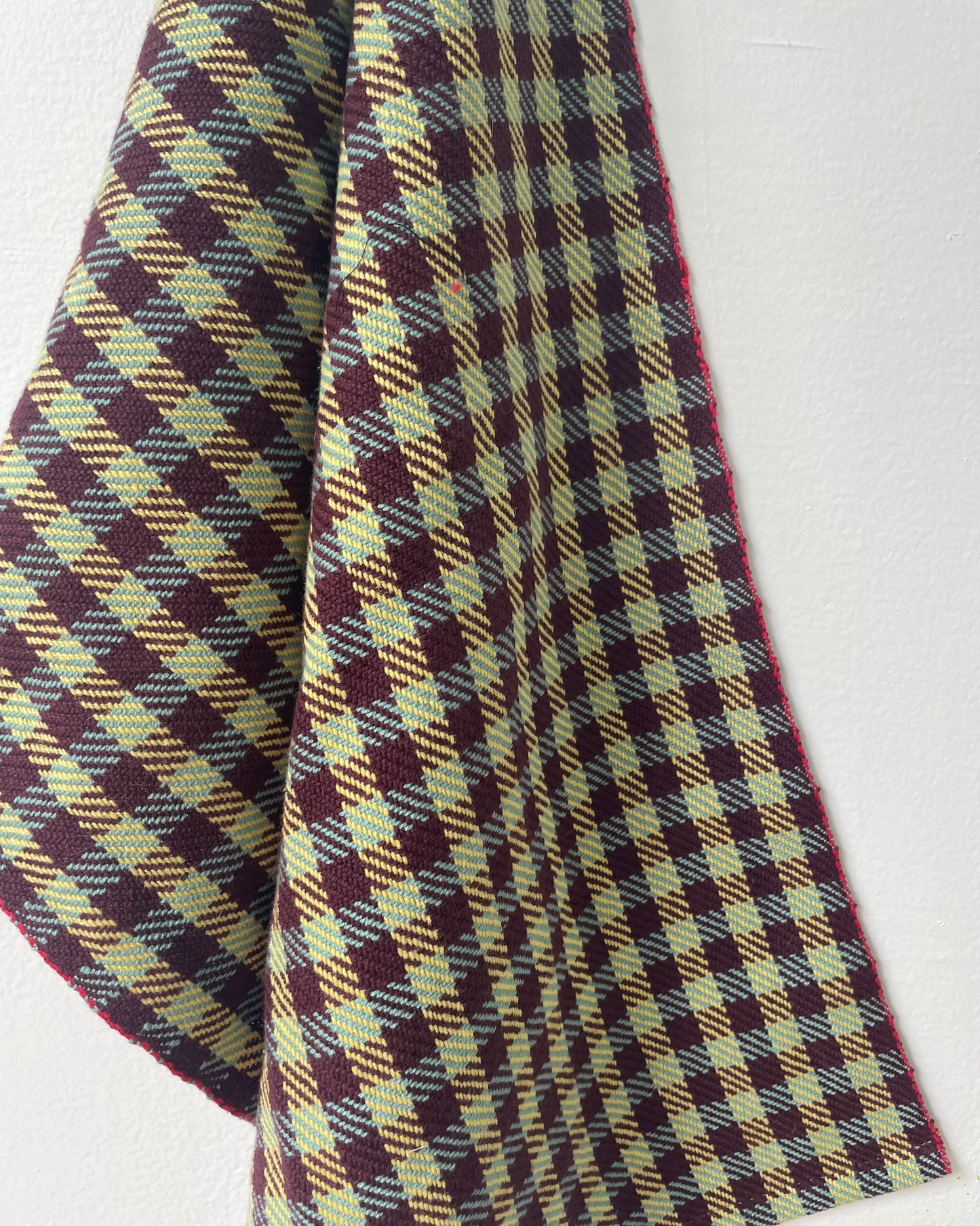 *NEW* Checkered Twill (Teal)
