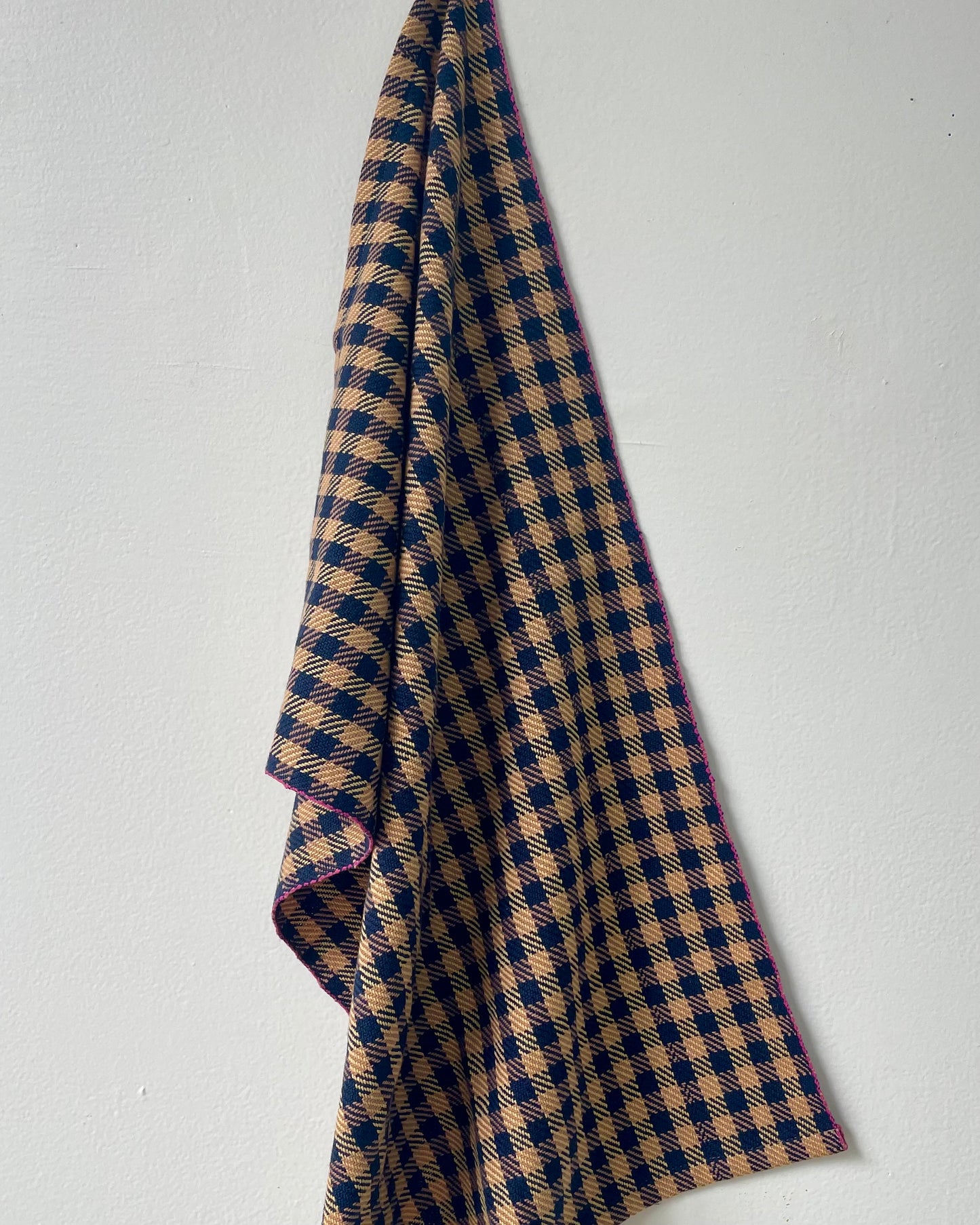 *NEW* Checkered Twill (Pink Clay)