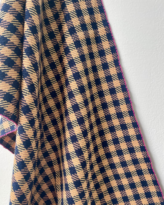 *NEW* Checkered Twill (Pink Clay)